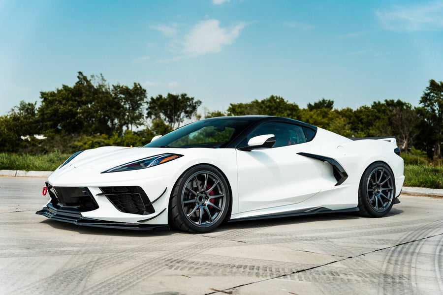 Maxton Design Chevrolet Corvette C8 Side Skirts Diffusers