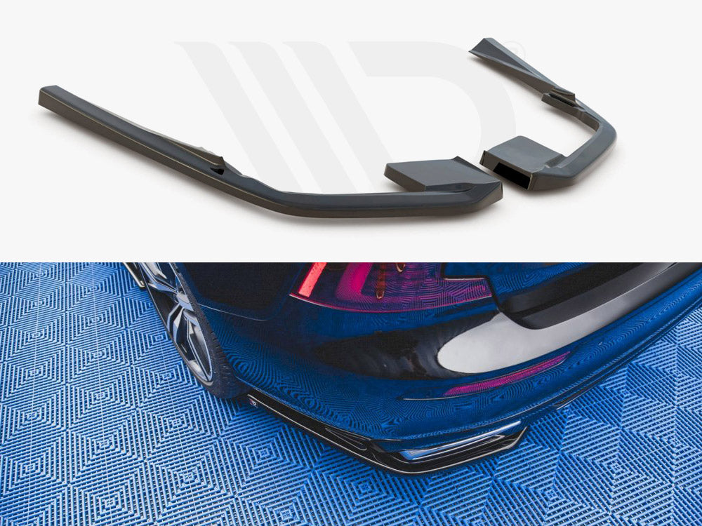 Maxton Design VO-S60-3-RDESIGN-RSD1T Rear Side Splitters Volvo S60/v60 R-design MK3 (2018-) | ML Performance UK Car Parts