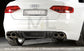 Rieger 00055508 Audi B8 B81 A4 Rear Diffuser 1 | ML Performance EU Car Parts