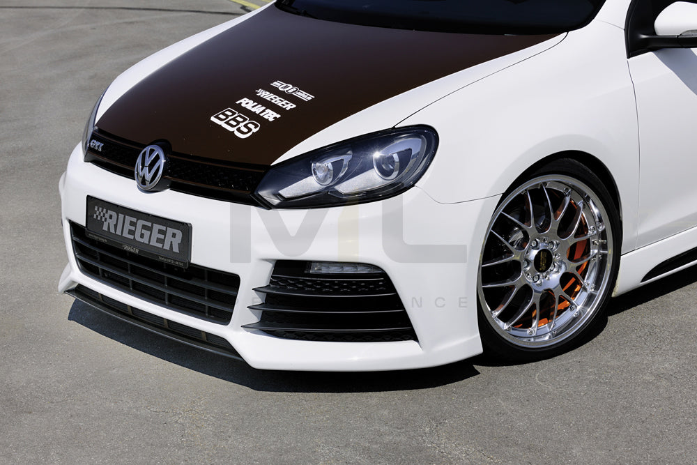 Rieger 00059530 VW Mk6 Golf Front Bumper (GTI & GTD) 3 | ML Performance EU Car Parts