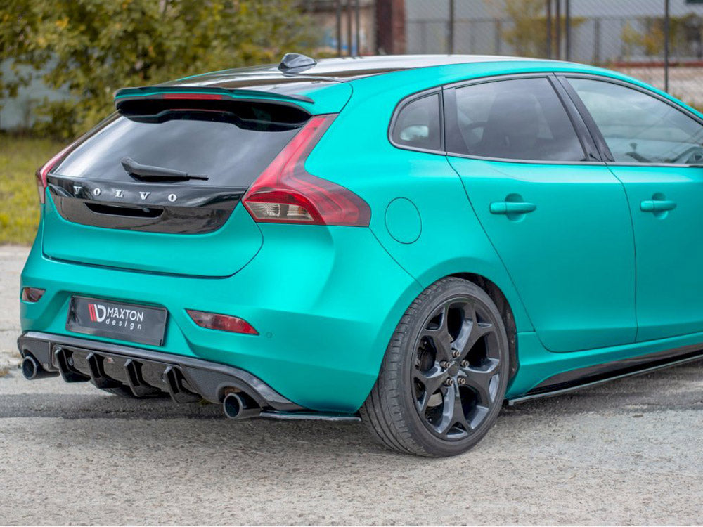 Maxton Design Volvo V40 R-design Rear Side Splitters