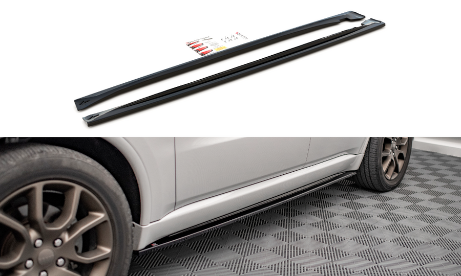 Maxton Design DO-DU-3-RT-SD1T Side Skirts Diffusers Dodge Durango RT MK3 | ML Performance UK Car Parts