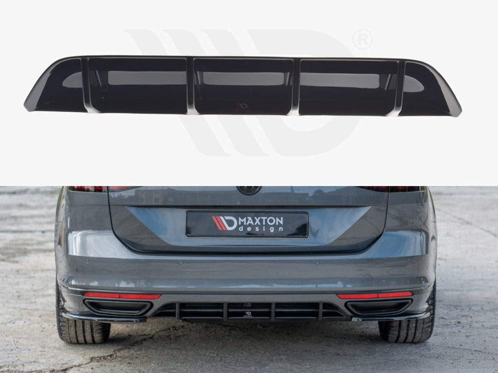 Maxton Design VW-PA-B8-RLINE-RS1T Rear Valance VW Passat R-line B8 (2015-19) | ML Performance UK Car Parts