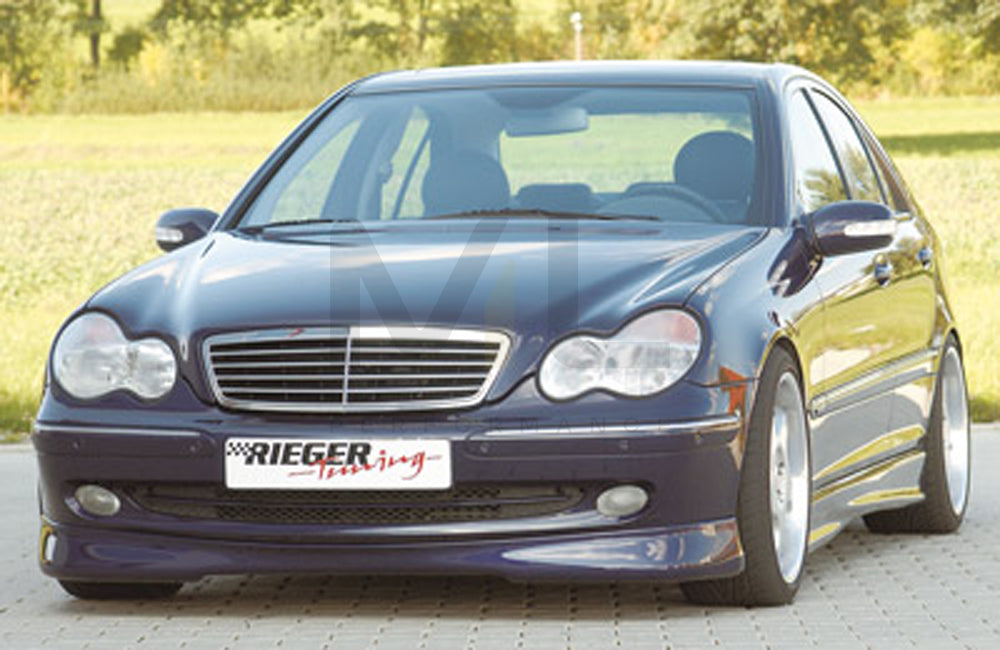 Rieger 00025103 Mercedes-Benz W203 C-Class Front Splitter 3 | ML Performance EU Car Parts