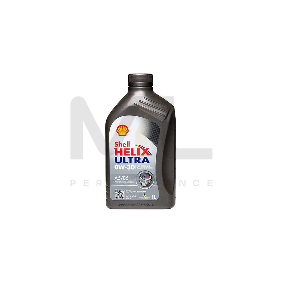 Shell Helix Ultra A5/B5 0W-30 - 1Ltr Engine Oil ML Performance UK ML Car Parts