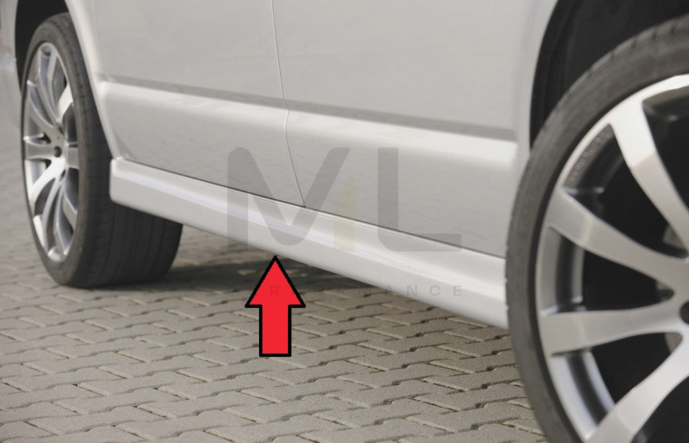 Rieger 00059252 VW T5 Side Skirt 1 | ML Performance EU Car Parts