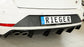 Rieger 00088134 SEAT 5F Leon FR Rear Diffuser 2 | ML Performance EU Car Parts