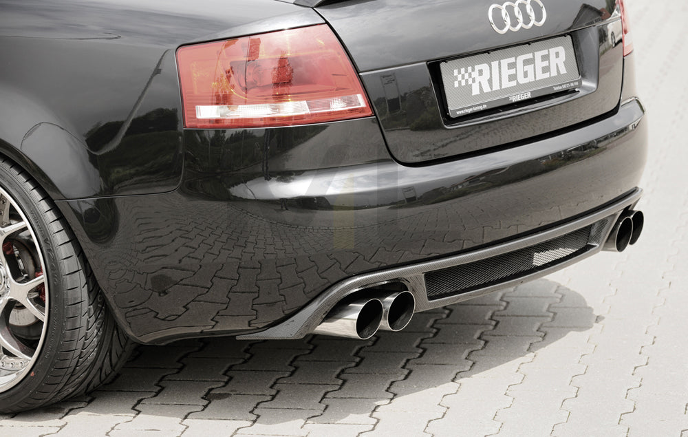 Rieger 00099839 Audi 8H A4 Rear Diffuser 5 | ML Performance EU Car Parts