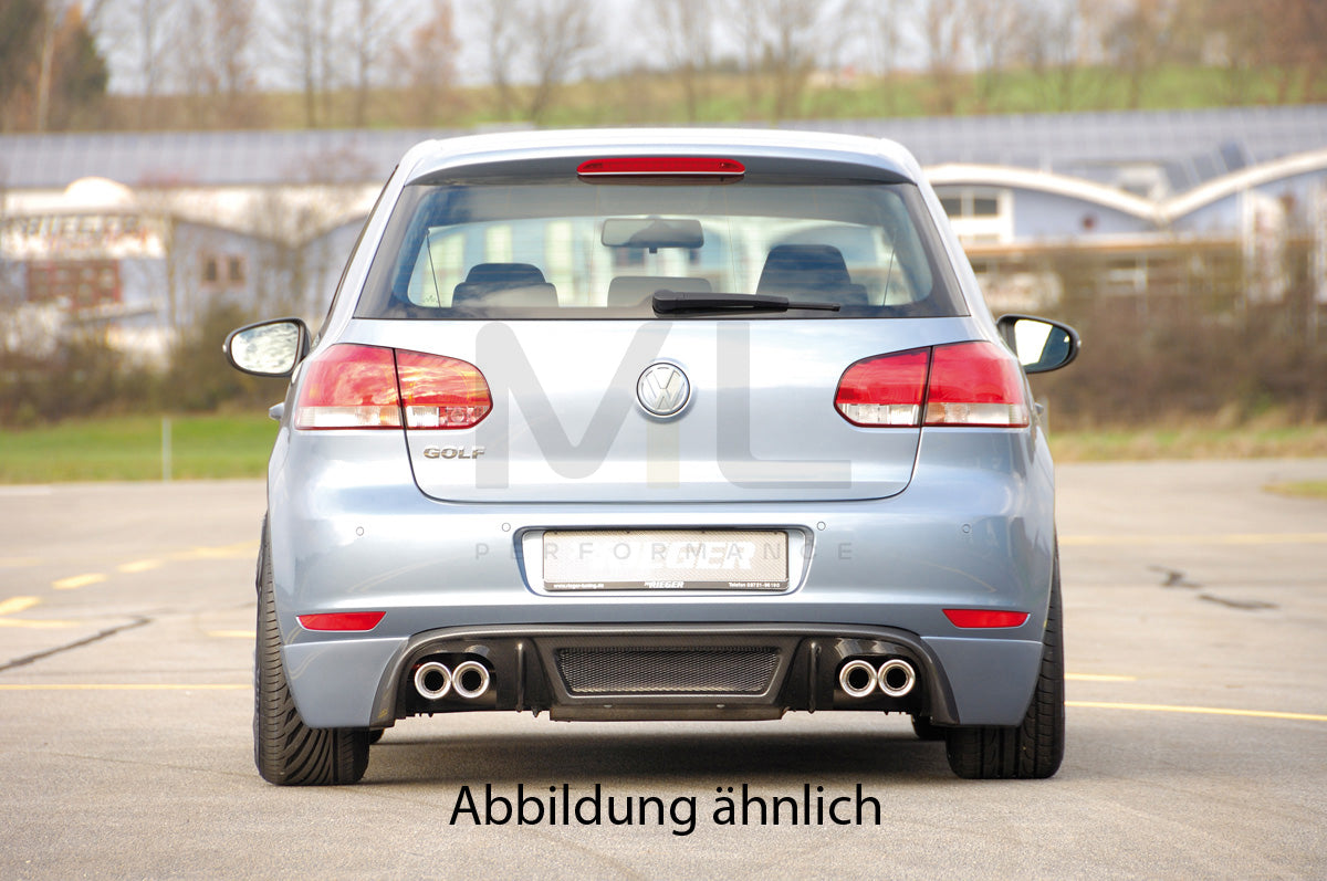 Rieger 00059508 VW Mk6 Golf Rear Diffuser 1 | ML Performance EU Car Parts