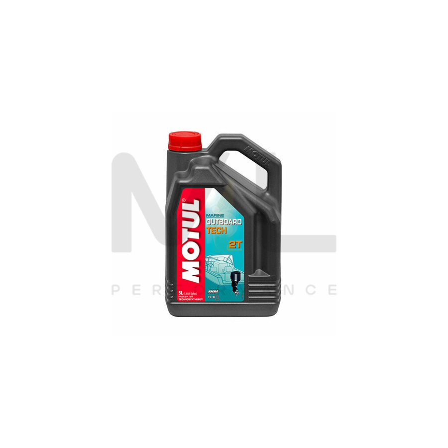 Motul Outboard Tech 2T 2 Stroke Marine Boat Engine Oil 5l | Engine Oil | ML Car Parts UK | ML Performance