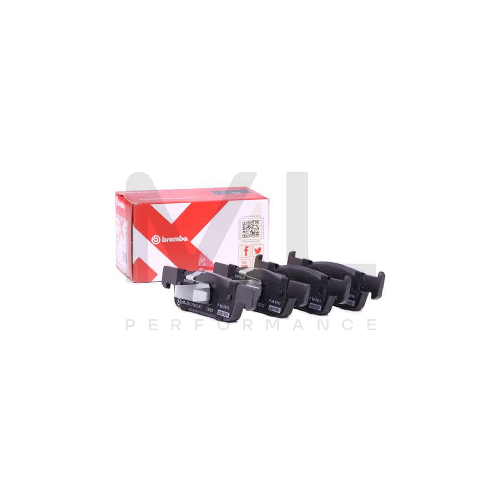 Brembo P 68 059X Brake Pad Set Excl. Wear Warning Contact, With Piston Clip | ML Performance Car Parts