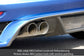 Rieger 00014108 VW 13 Mk3 Scirocco Rear Diffuser 3 | ML Performance EU Car Parts