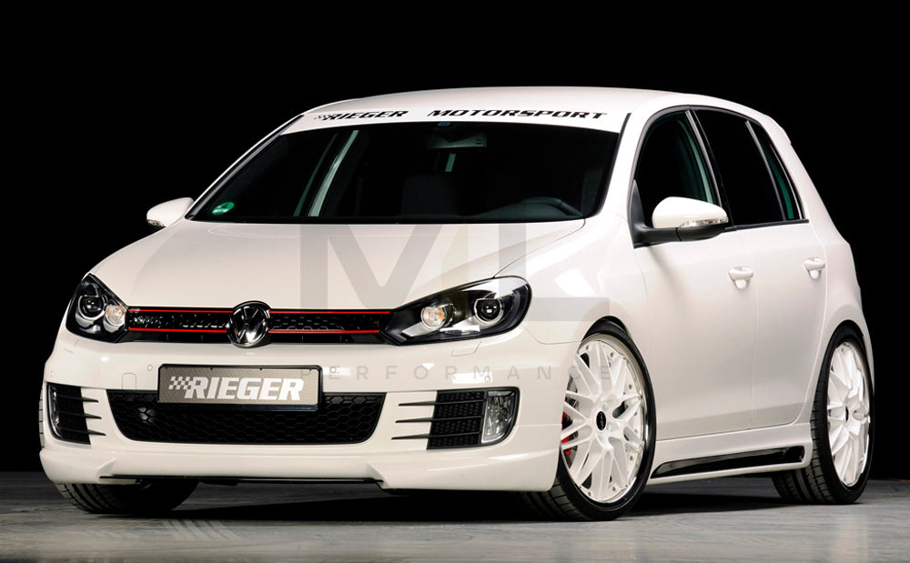 Rieger 00059520 VW Mk6 Golf Front Splitter (GTI & GTD) 3 | ML Performance EU Car Parts