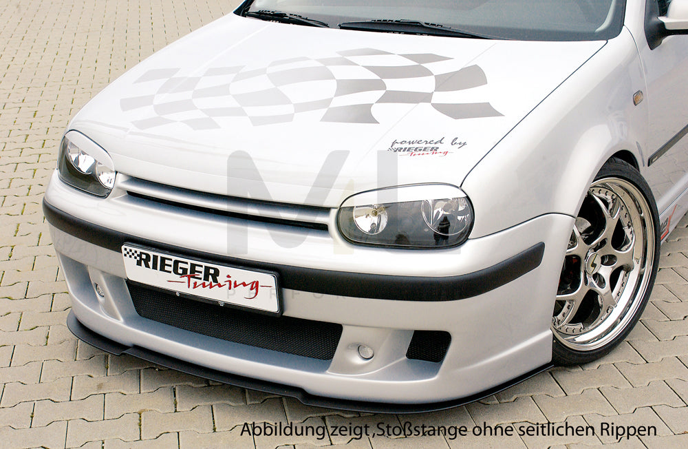 Rieger 00059050 VW Mk4 Golf Front Bumper 1 | ML Performance UK Car Parts