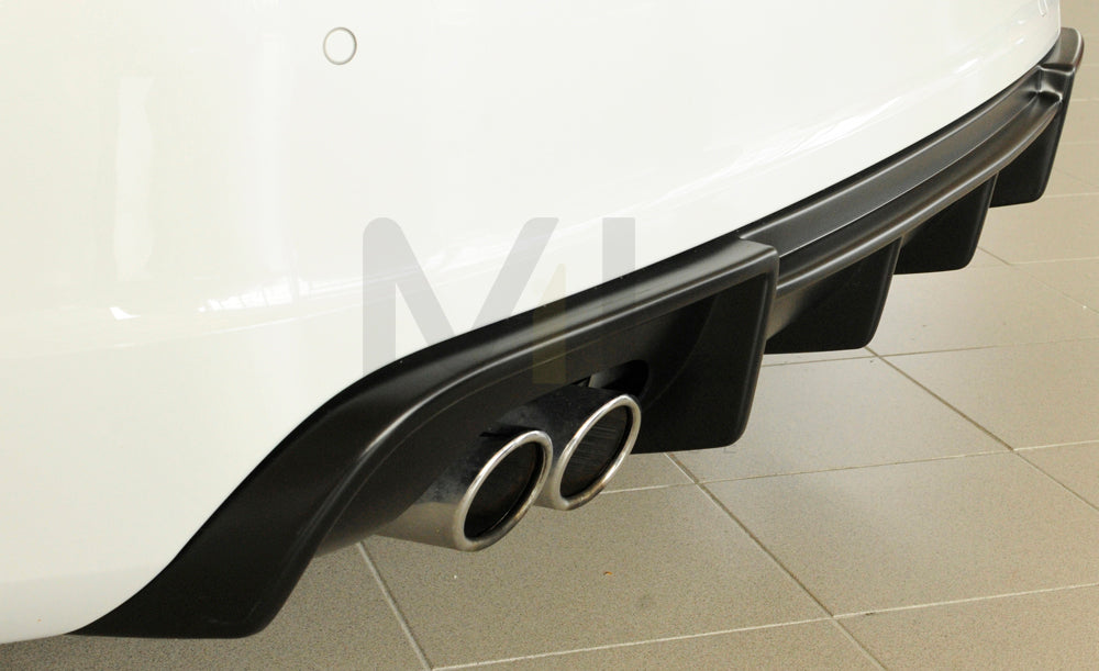 Rieger 00056804 Audi 8V A3 Rear Diffuser 8 | ML Performance EU Car Parts