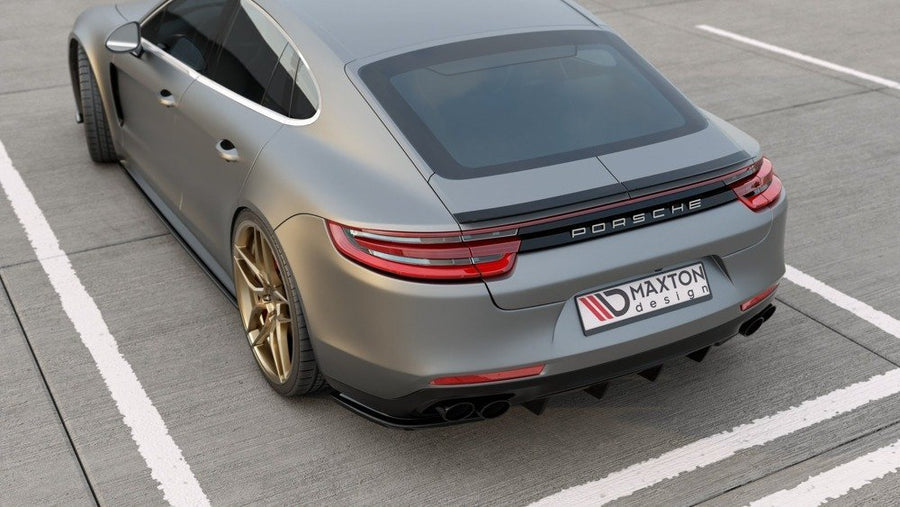 Maxton Design Porsche Panamera Turbo 971 Rear Side Splitters