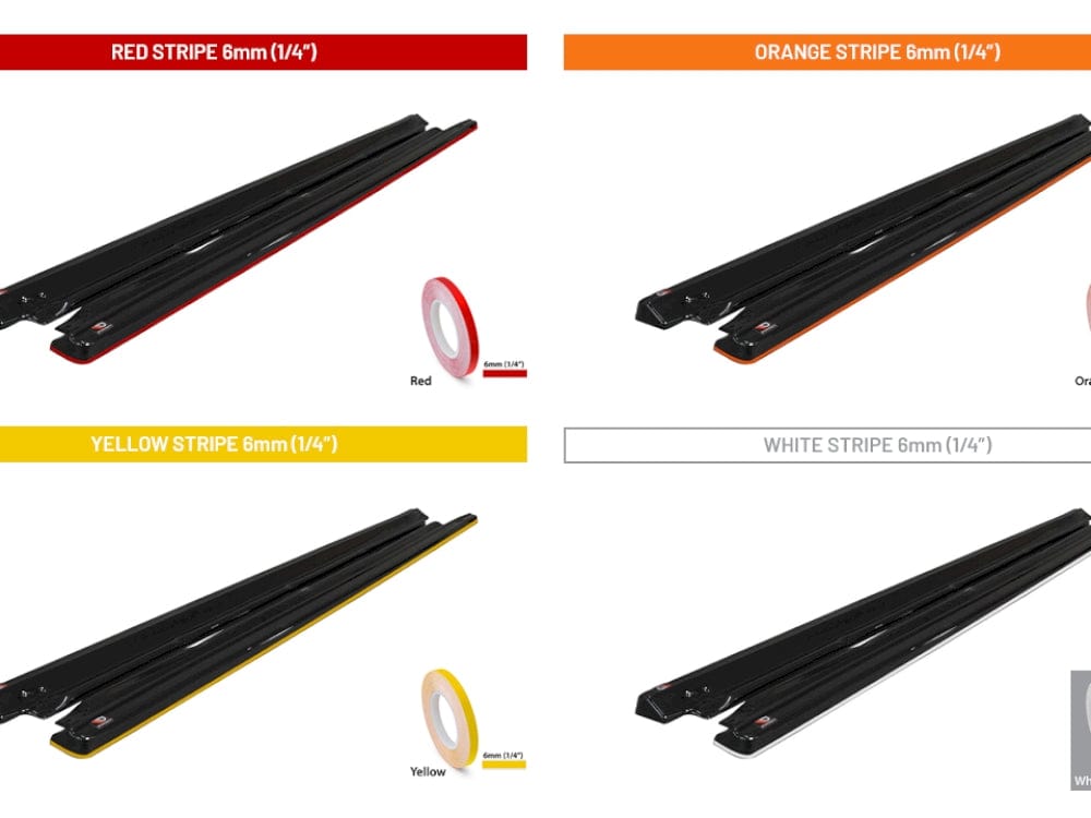 Maxton Design Skoda Rapid Side Skirts Diffusers