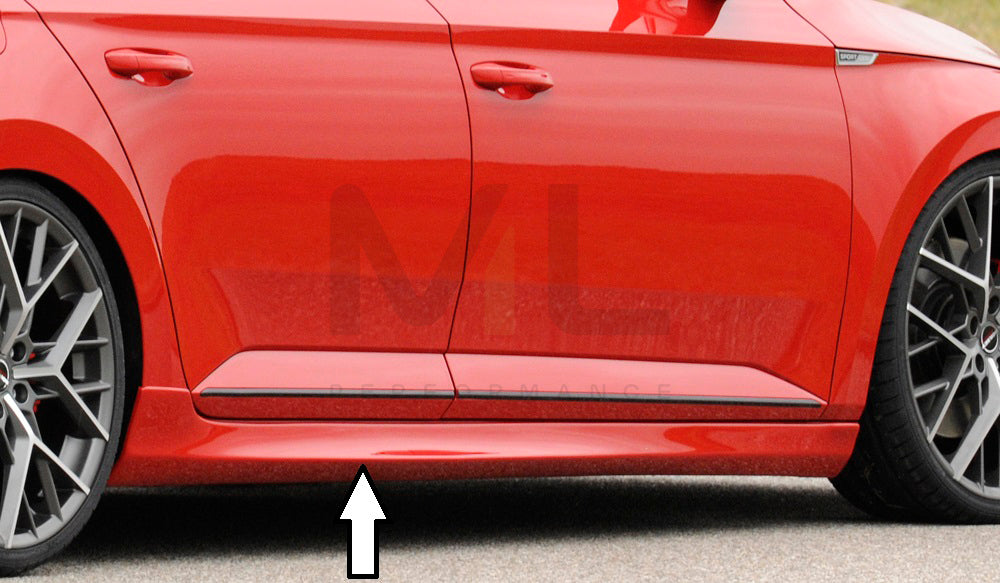 Rieger 00079041 Skoda 3T 3V Superb III Side Skirt 1 | ML Performance EU Car Parts