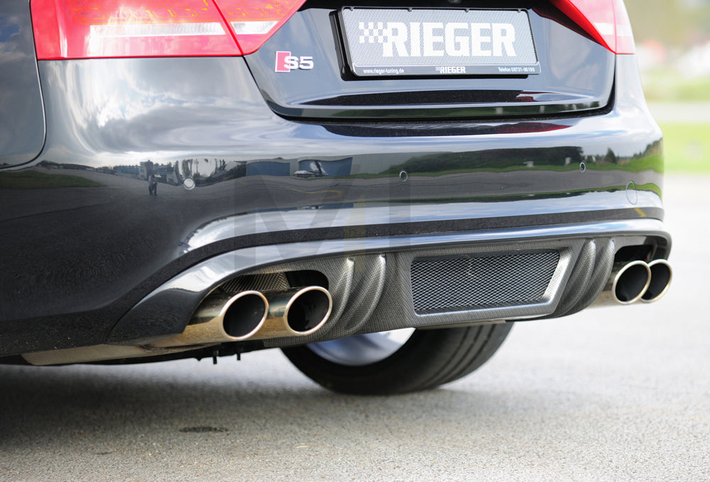 Rieger 00099893 Audi B8 B81 Rear Diffuser (A5 & S5) 3 | ML Performance EU Car Parts