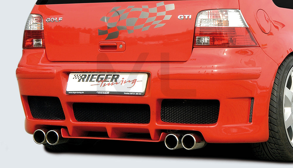 Rieger 00059062 VW Mk4 Golf Rear Bumper 1 | ML Performance EU Car Parts