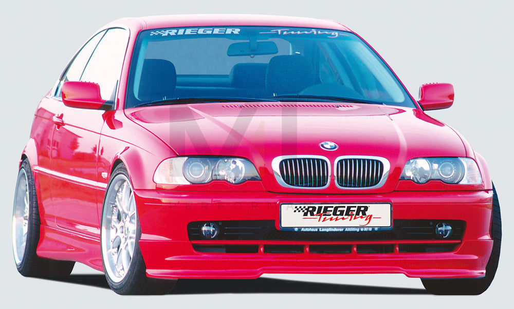 Rieger 00050202 BMW 3 Series E46 Front Splitter 2 | ML Performance EU Car Parts