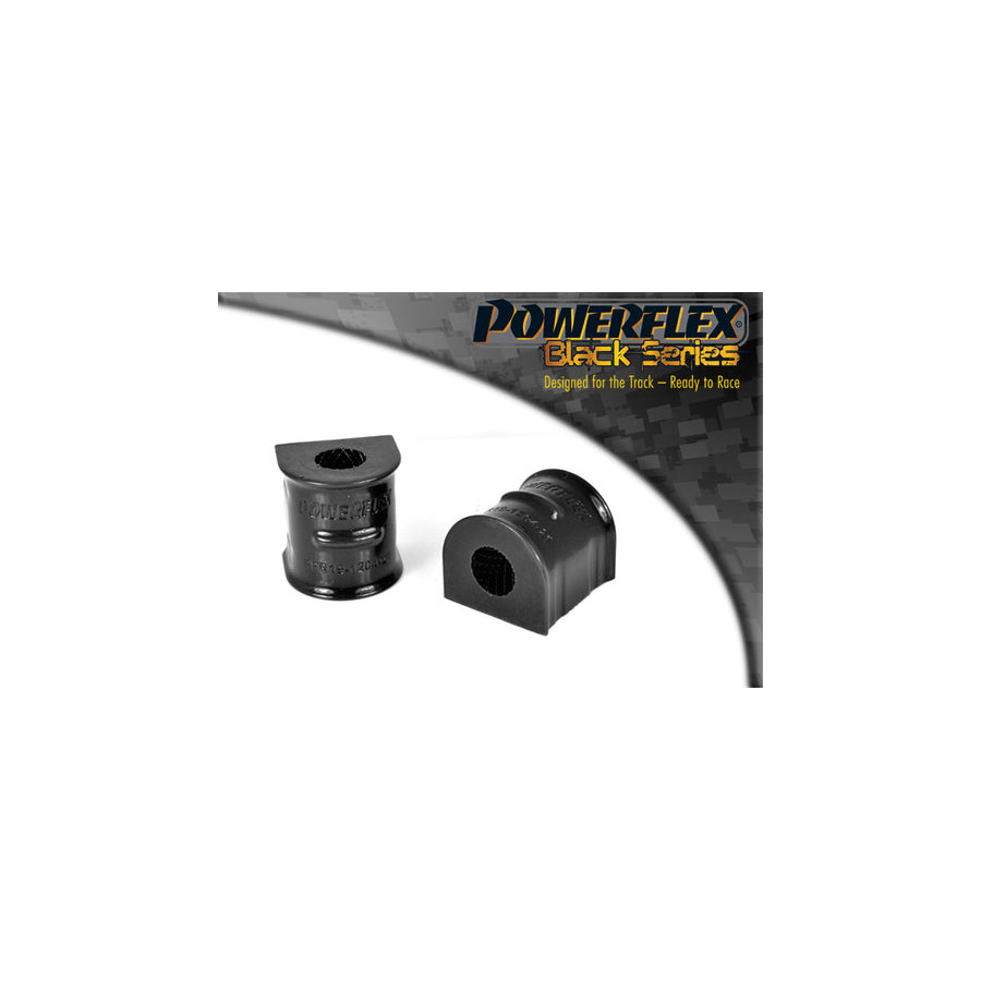 Powerflex PFR19-1204-21BLK Volvo Mazda Ford Rear Anti Roll Bar To Chassis Bush 21mm (Inc. V50, S40, Mazda 3, Focus) | ML Performance EU Car Parts