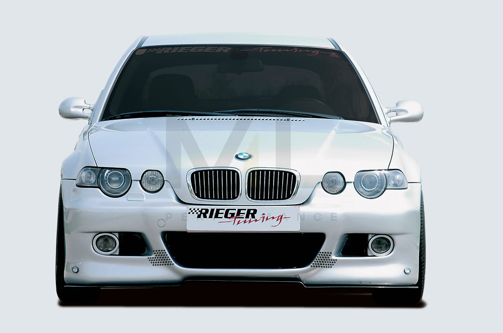 Rieger 00050304 BMW 3 Series E46 Front Bumper 3 | ML Performance EU Car Parts