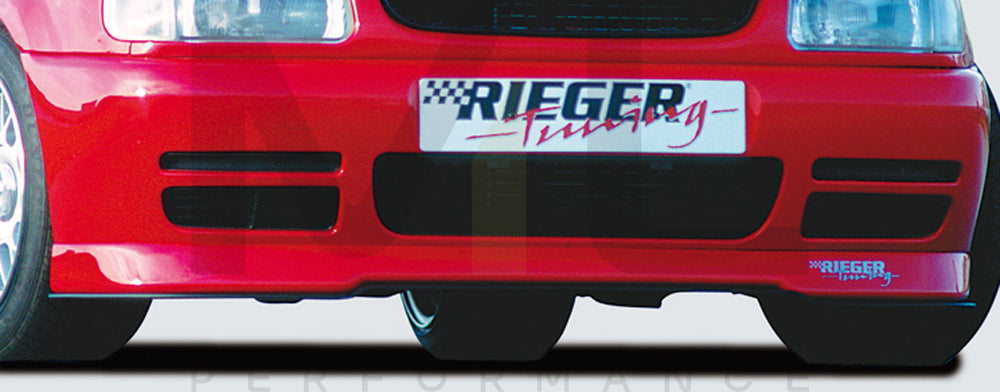 Rieger 00047026 VW 6N Polo Mk4 Front Splitter 1 | ML Performance EU Car Parts