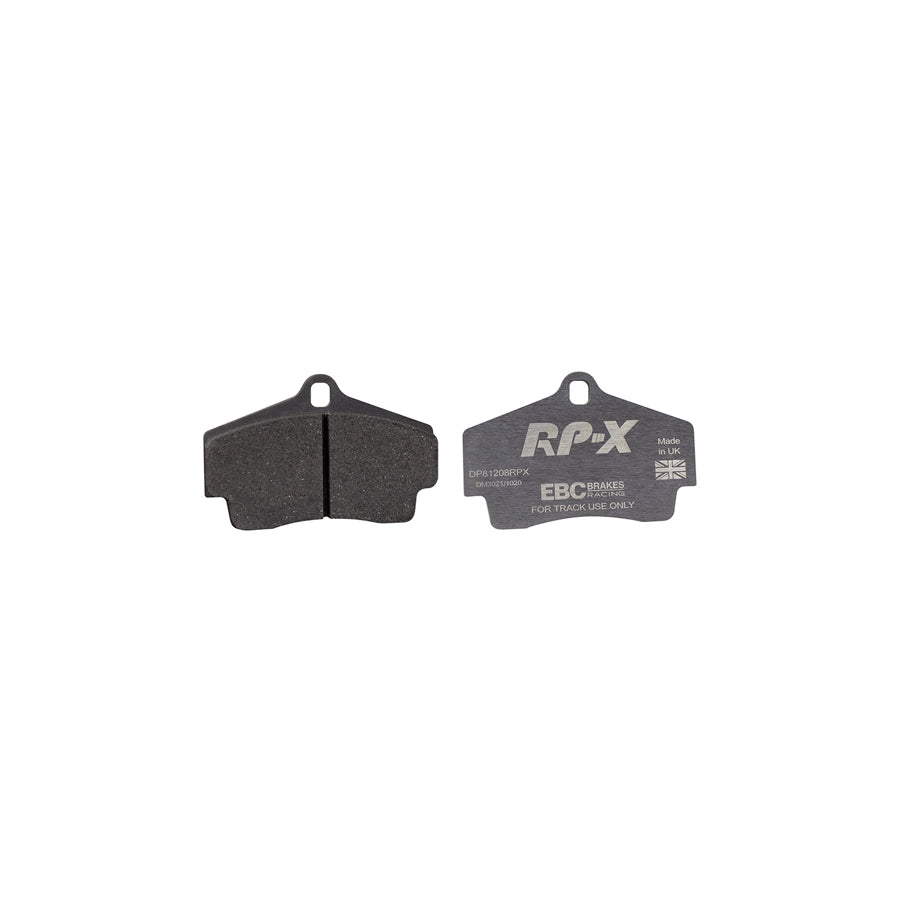 EBC DP81208RPX Porsche RP-X Full Race Rear Brake Pads - Brembo Caliper 1 | ML Performance UK Car Parts