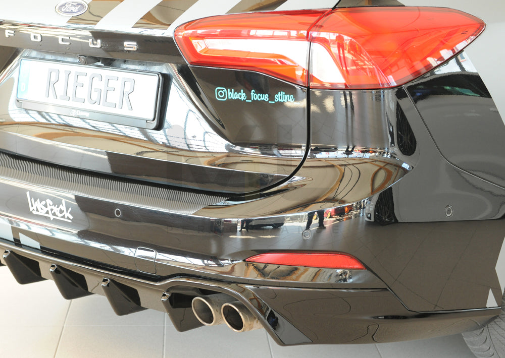 Rieger 00088240 Ford DEH Focus 4 Rear Diffuser (Inc. Focus 4 ST) 3 | ML Performance EU Car Parts