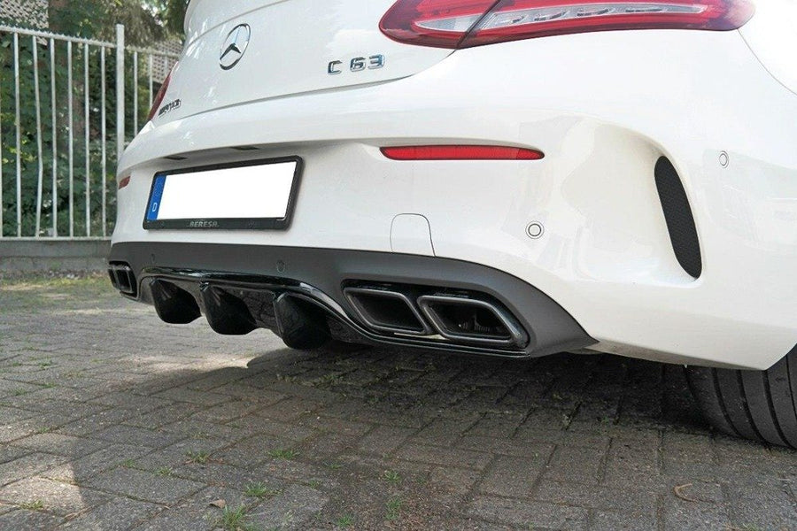 Maxton Design Mercedes Benz C63 AMG W205 Coupe Rear Valance