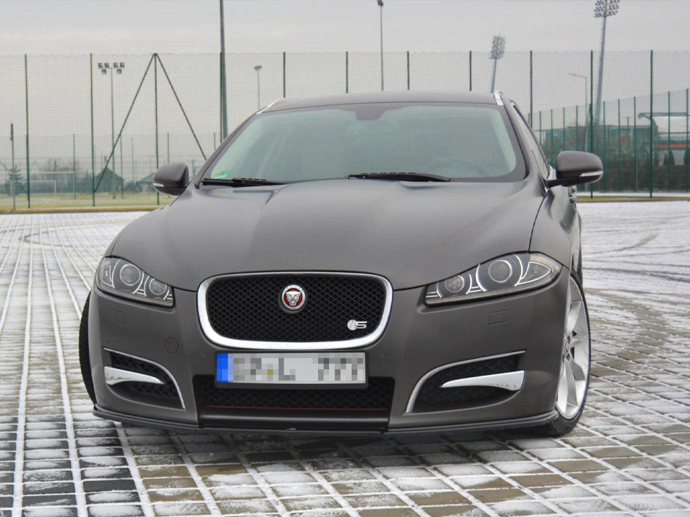 Maxton Design Jaguar Xf (x250) MK1 Sportbrake S-pack Front Splitter