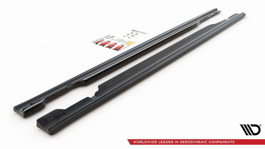 Maxton Design Mercedes Benz C43 AMG W205 Side Skirts Diffusers