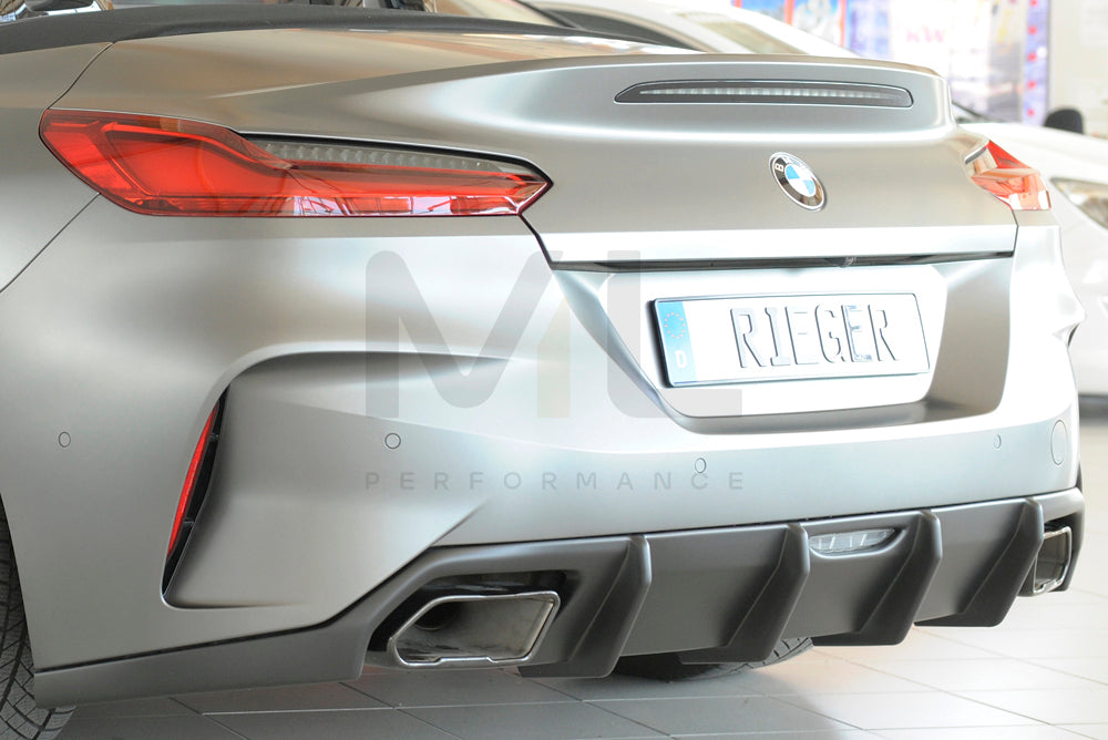 Rieger 00050523 BMW Z4 G4Z/G29 Rear Diffuser 2 | ML Performance EU Car Parts