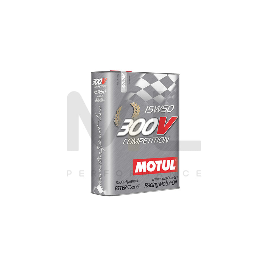 Motul 300V Competition 15w-50 Ester Synthetic Racing Car Engine Oil (Old Label) 2l | Engine Oil | ML Car Parts UK | ML Performance