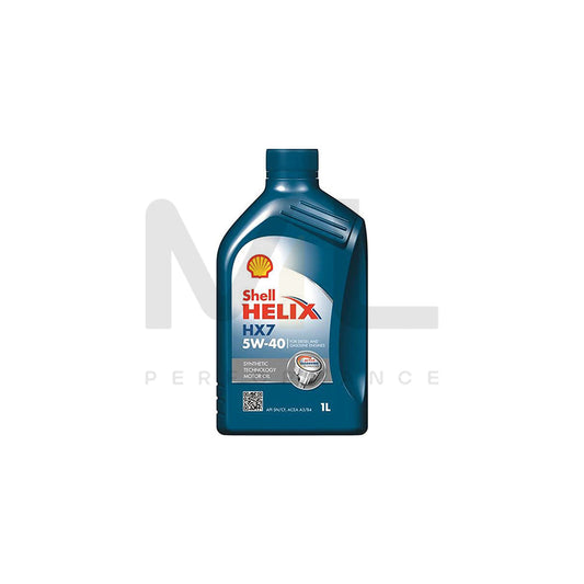 Shell Helix HX7 Engine Oil - 5W-40 - 1Ltr Engine Oil ML Performance UK ML Car Parts