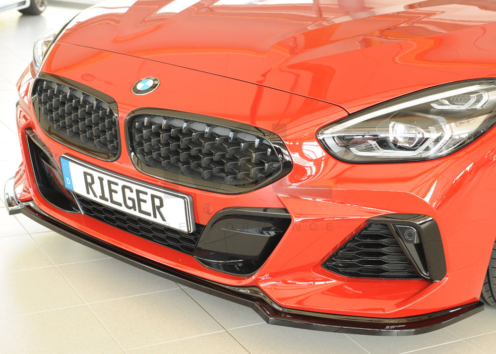 Rieger 00088204 BMW Z4 G4Z/G29 Front Splitter 8 | ML Performance EU Car Parts