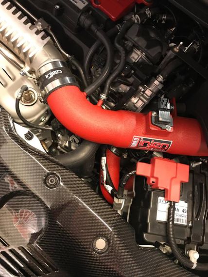 INJEN CIVIC R 15/- K20C /FK2 INTERCOOLER TUBING KIT WRINKLE RED - SES1571ICPWR