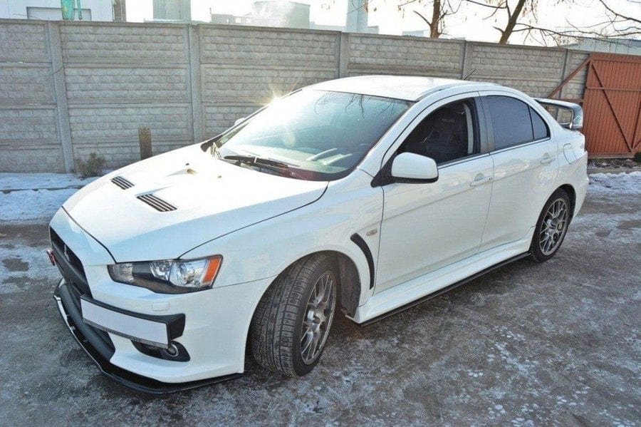 Maxton Design Mitsubishi Lancer EVO X Side Skirts Diffusers