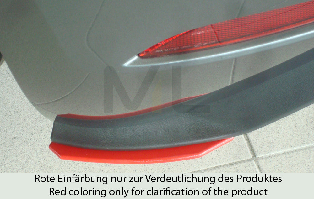 Rieger 00059595 VW Mk7 Golf Rear Side Splitter (GTI, GTD & GTE) 2 | ML Performance EU Car Parts