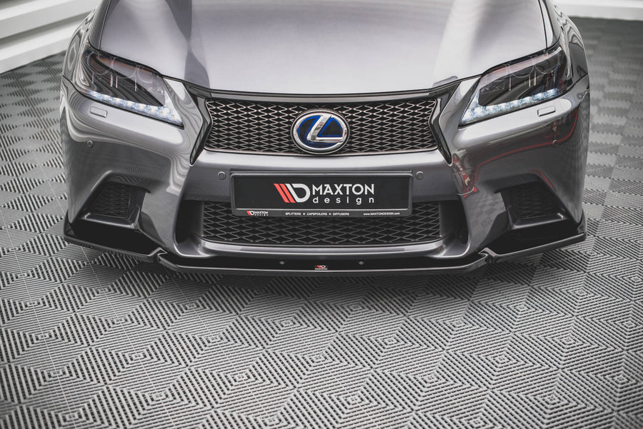 Maxton Design Lexus GS F Sport MK4 (L10) Front Splitter V.1