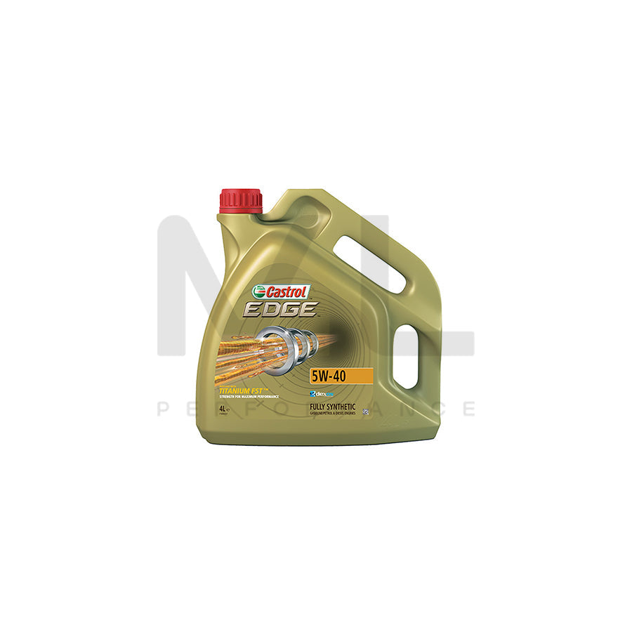 Castrol Edge FST Engine Oil - 5W-40 - 4ltr Engine Oil ML Performance UK ML Car Parts