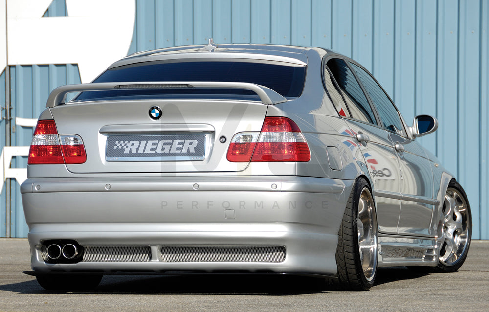 Rieger 00050407 BMW 3 Series E46 Rear Diffuser 2 | ML Performance EU Car Parts