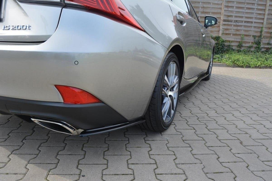 Maxton Design Lexus IS MK3 Facelift T Rear Side Splitters