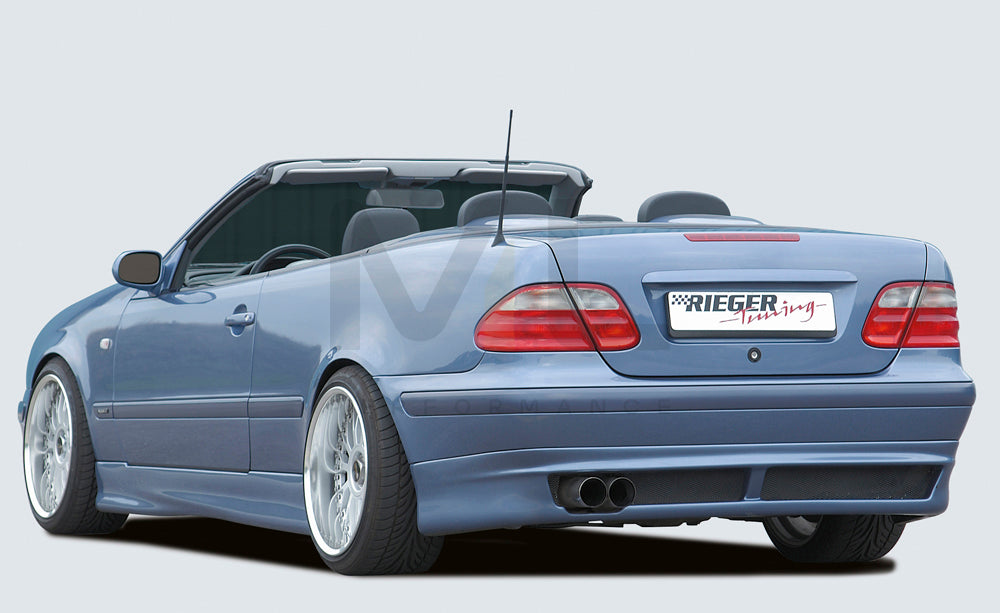 Rieger 00071005 Mercedes-Benz W208 CLK Rear Diffuser 2 | ML Performance EU Car Parts