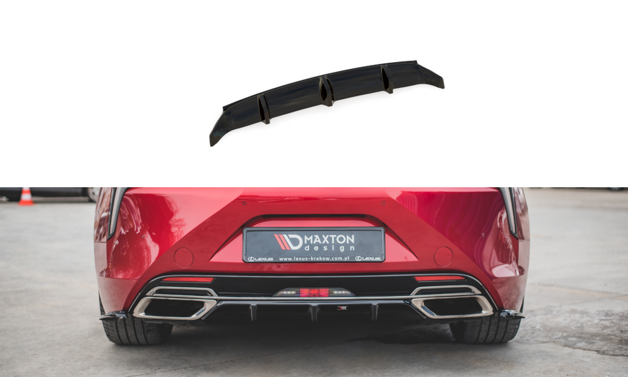 Maxton Design LE-LC-500-RS1T Rear Valance Lexus LC 500 | ML Performance UK Car Parts