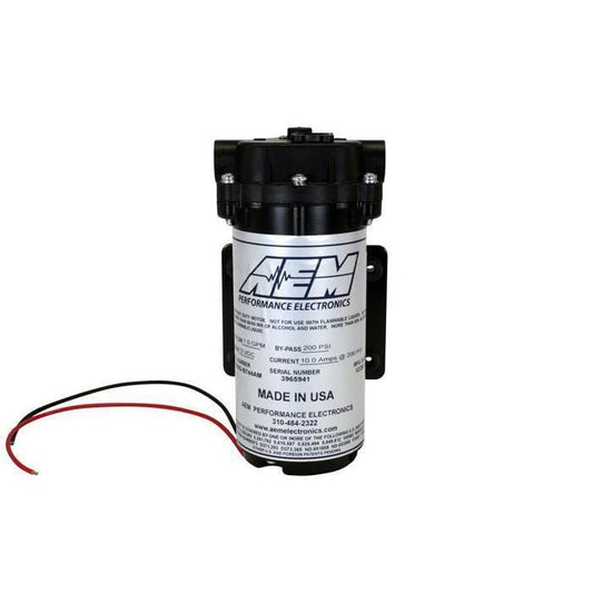 AEM Universal Replacement Water/Methanol Injection Weatherproof 200psi High-Flow Pump