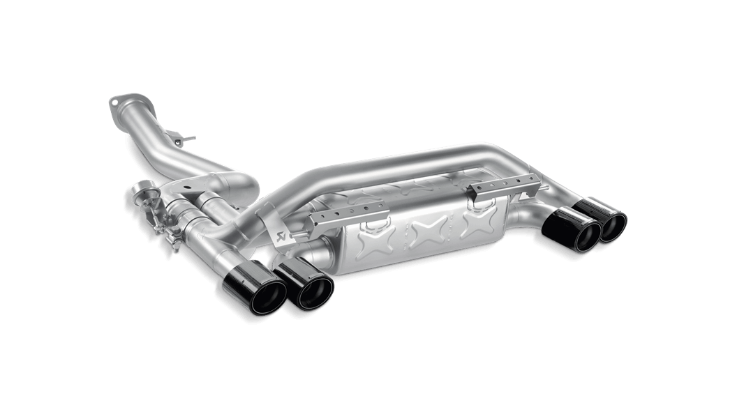 Akrapovic BMW E82 1M Slip-On Line Titanium Exhaust System - ML Performance UK