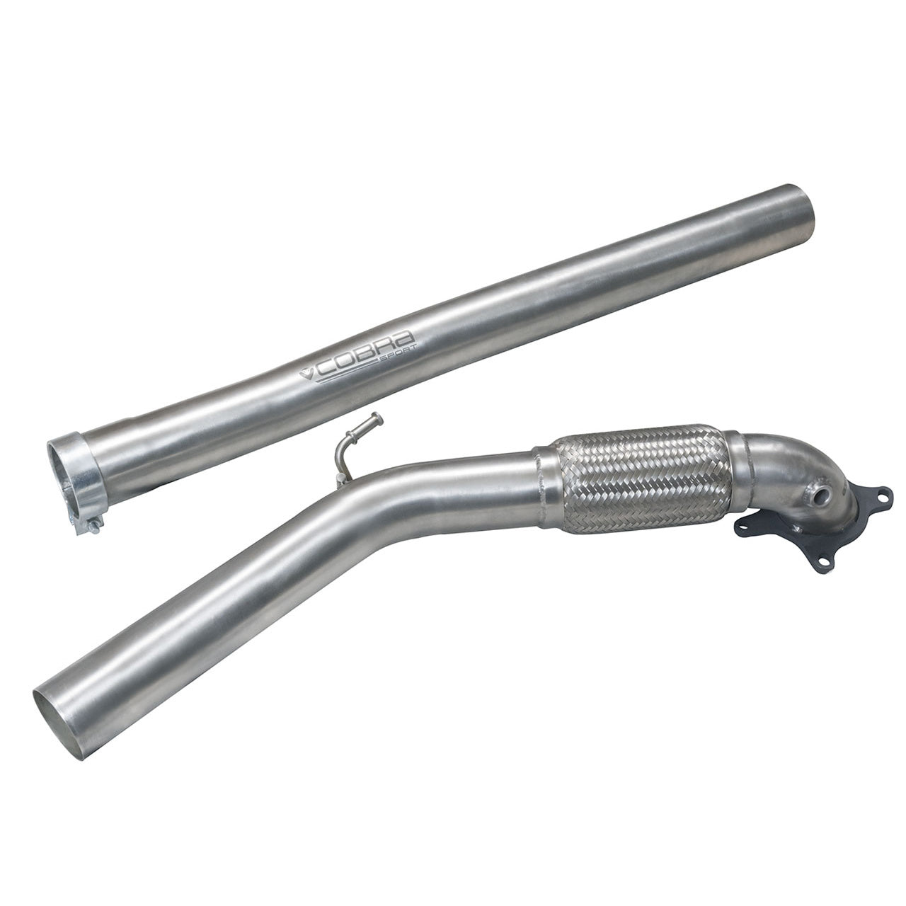 Cobra Exhaust Audi TT (Mk2) 1.8/2.0 TFSI (2WD) (2007-11) Front Downpipe Sports Cat / De-Cat Performance Exhaust