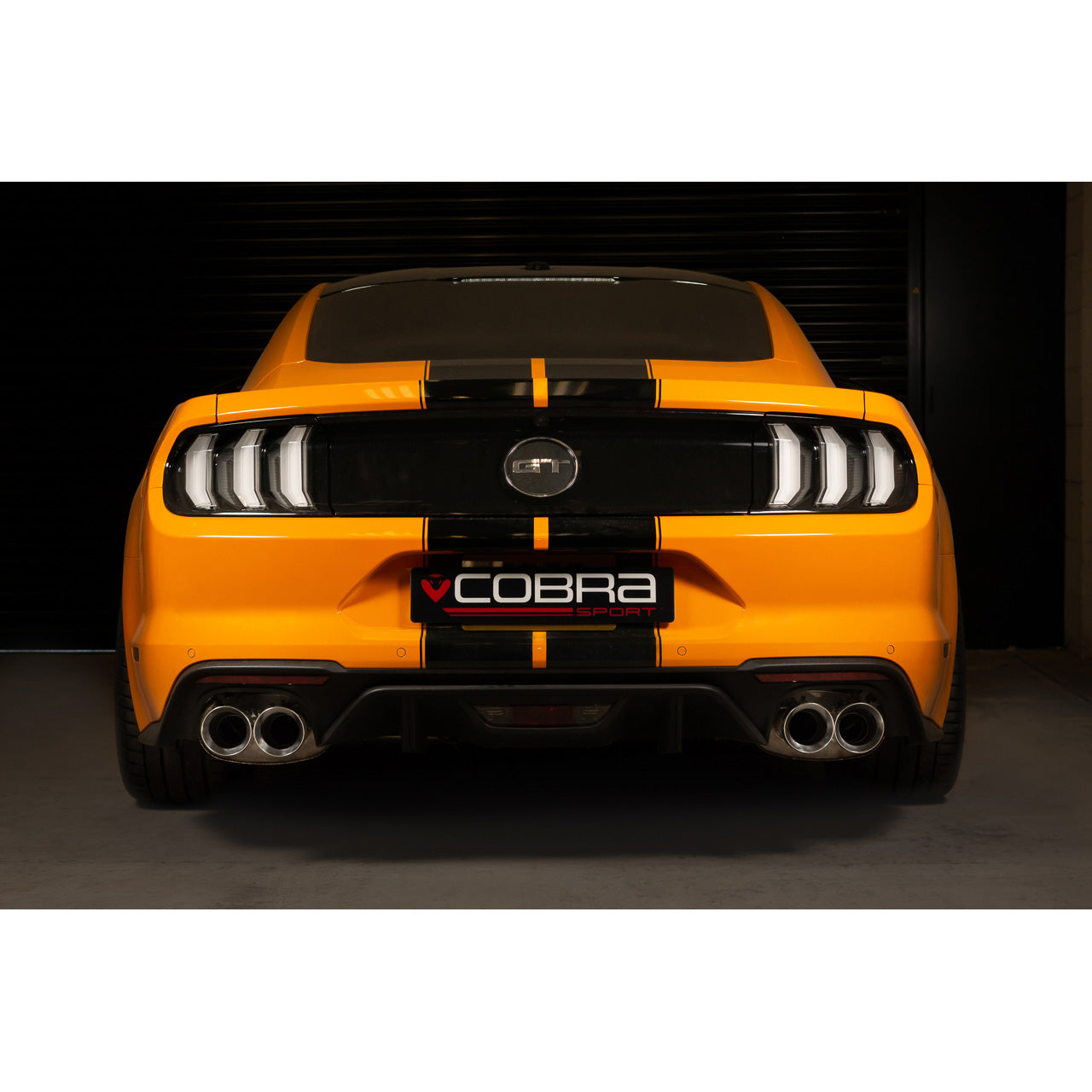 Cobra Exhaust Ford Mustang 5.0 V8 GT (2018+) Facelift 3" Valved Cat Back Performance Exhaust